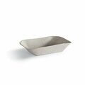 Huhtamaki Chinet Chinet Just #300 Food Tray 9 in.x7 in. Pulp, 500PK 10405